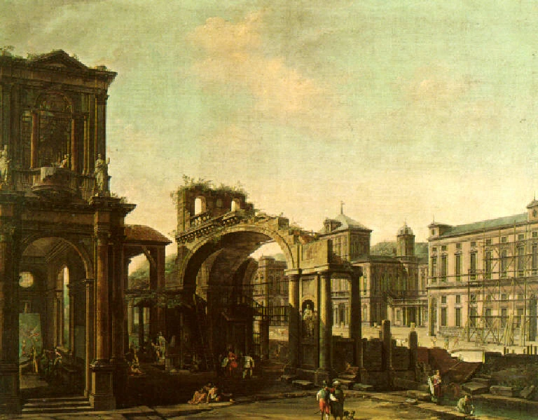 Architetture d'invenzione e rovine - Pinacoteca Tosio Martinengo, Brescia